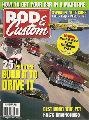 ROD & CUSTOM 2000 DEC - NEW FLATHEADS FOUND, CUSTOM HUBCAPS, 4 DOOR TO 2